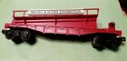 16325  -16325 Lionel Gauge Micro Racers Exhibition Ramp Flat Car Red
