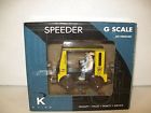 K-92001 " -92001 -line Speeder Adult "scale Through Pennsylvania Box 8
