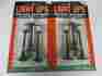 01201 Life Like Products Light-ups Lamp Posts New In Packaging O Gauge