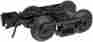 3-rail 100-ton 66030 Atlas O Roller Bearing Trucks W Knuckle Coupler 1 Pair 642988660304