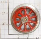 100x-1 Ives Cast Gauge Red Plain Spoked Drive Wheel