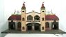 10-619 10236 Bing Railway Station Circa Lithographed Tin Vintage Model