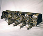Hl102o 102o Hunterline Ft Pile Timber Trestle Bridge Model Railroad Structure Unpaintd
