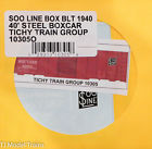 10305o Tichy Train Group Soo Line Steel Boxcar Built Decal