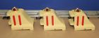 11-99029 Lionel Mth Lot Of Standard Gauge Diecast Bumpers Cream Used
