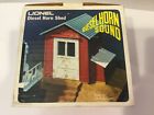 11351 Lionel Vintage Diesel Horn Shed Scale Accessory Red And White