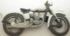 1145 Arttista Pewter Police Motorcycle