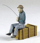 Fra1192 1192 Arttista Fishing Man Sitting