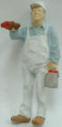 1201 Arttista Man Painting Pewter Figure