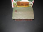 1303-59 Plasticville Vintage Gauge Log Cabin Wob