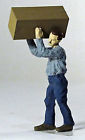Fra1324 1324 Arttista Worker Carrying Box Model Railroad Or Diorama Painted Figure