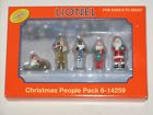 0239227 14259 Lionel Christmas People Pack Pewter Santa For Gauge 023922142597
