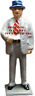1432 Barclay Man Waiting Cast Metal Figure By