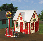 152-492 American Models Model Builders All Gas Station