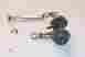 1655 Lionel Post War Parts Spoked Trailing Truck Draw Bar And Clip