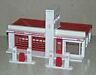 1909 Plasticville Vintage Large Gas Station Kit Partially Glued No Box