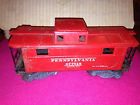 2472 1946-47 Red Unit Plate Tin Pennsylvania Caboose Lionel Scale