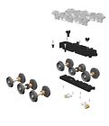 20-89006 Mth Proto-scale 6-wheel Scale Truck
