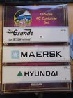 20-95038 Mth Scale Intermodal Container Set Rio Grande Maersk Hyundai