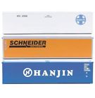 20-95042 Mth Premier Container Cars Schneider National Santa Fe Hanjin Nib