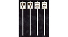 2067 Tichy Train Group Keep Left And Right Signs Pieces