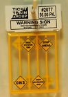 2077 Tichy Train Group Nib Warning Signs Written Pc 029300020778