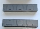 2420-8 Unbranded Lionel Dark Gray Tool Boxes For Work Caboose Post