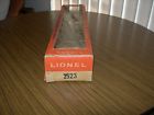 2523 Lionel Postwar President Garfield Pullman Car Empty Box
