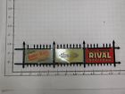 256-10x Lionel Black Plastic Fence Original Billboards