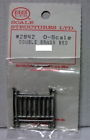 O-scale-1 2842 Ss Ltd Double Brass Bed White Metal Oop