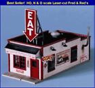 290 Blair Line Fred Reds Cafe Building Kit 833402002903