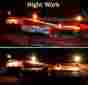 3-added Lionel 364 Log Loader With Yard Lights And Bright Red Steel-like Paint