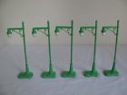 30-1032 Mth Lionel Gauge Ornate Street Light Lamp Post Lot Of
