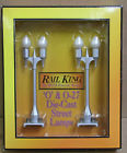 30-1082 Mth Railking Street Lamp Set Silver