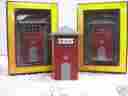 30-90006 Mth 3 Trackside Lighted Yard Towers Gray Maroon Lionel Compatible O Gauge New