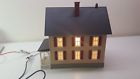 30-90043 Mth Scale Row House Tan With Red Shutters