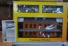 30-9005 Mth Large Railking Passenger Station Two Platforms Nib