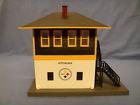 30-90142 Mth Rail King Nfl Pittsburgh Steelers Switch Tower Scale New
