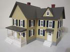 30-90179 Mth Farm House Cream With Blue Shutters Lighted Boxed Ln