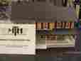 30-90186 Mth Electric Trains Lionel Compatibile Railking Lghted Country House 4 Yellow Red W Grey Roof Compatible