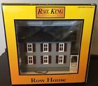 30-9024 Mth Rail King Row House Porch Gray Red Shutters New