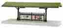 30-90315 Mth Gray W Green Roof Pass Station Platform 658081270333