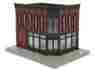 30-90477 Mth O Todays Vinyl Records Opposite Corner Building W Blinking 658081353586