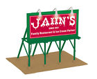 30-90495 Mth Trains Jahns Lighted Billboard 0658081367040