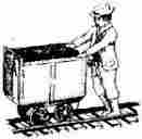 3092 Grandt Line Products O Scale Cast Metal Figure Mine Car Track Jack Minr 1 Bn