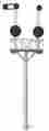 3213 Nj International O Scale Silver B Style Led Dual Color Position Bracket S