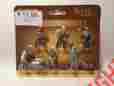 33155 Bachmann 6 O Scale Construction Workers New In Package 022899331553