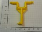 3376-13 Lionel Yellow Giraffe Cam Follower Lever Without Compression Rings