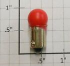 363r Lionel Volt Bayonet Translucent Red Bulb
