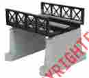 40-1112 Mth O 2-track Black Girder Bridge 658081304588